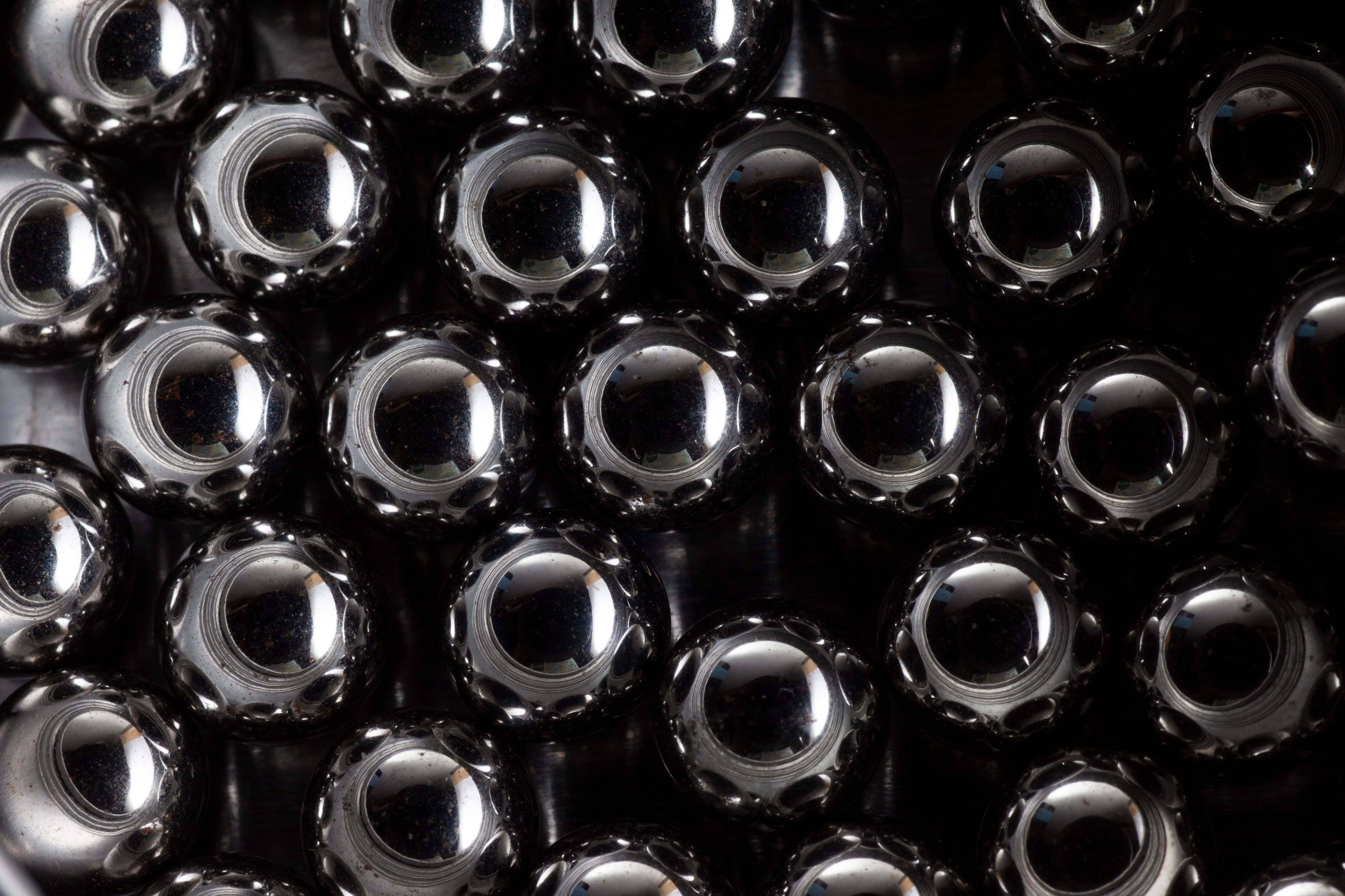 a black and white shiny texture